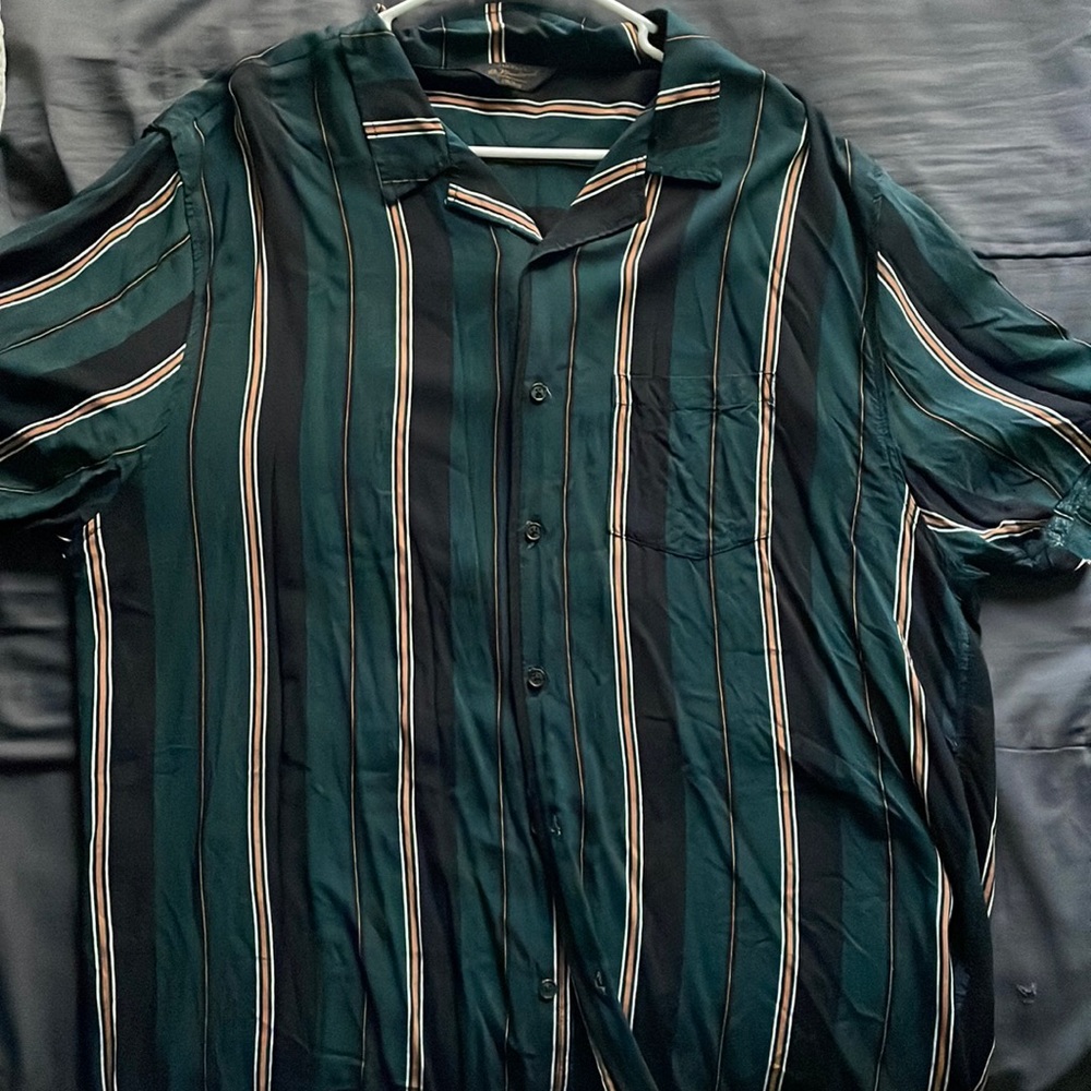 Stripe Button Up Shirt